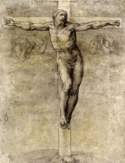 Michelangelo Buonarroti Christ on the Cross Sweden oil painting art